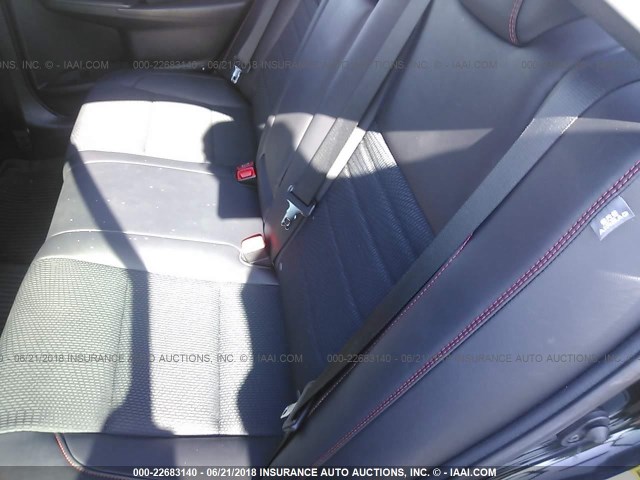 4T1BF1FK2HU302122 - 2017 TOYOTA CAMRY LE/XLE/SE/XSE BLACK photo 8