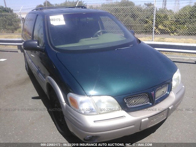 1GMDU03E7WD160175 - 1998 PONTIAC TRANS SPORT  GREEN photo 1