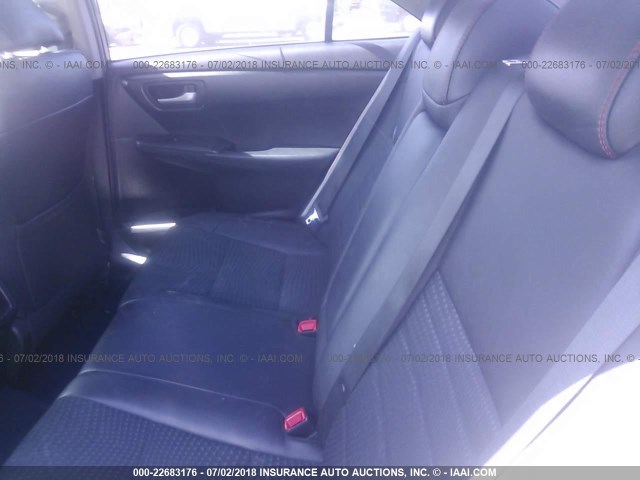 4T1BF1FK3FU003705 - 2015 TOYOTA CAMRY LE/XLE/SE/XSE GRAY photo 8