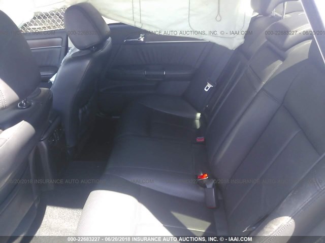 JNKBY01F98M550384 - 2008 INFINITI M45 BLACK photo 8