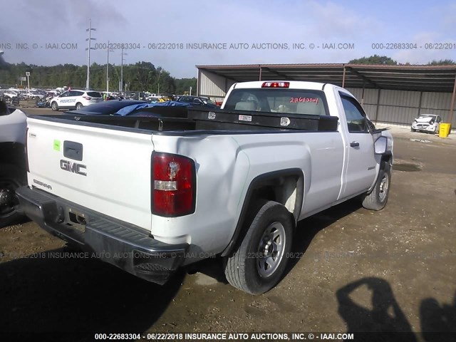 1GTN1TEC0FZ902868 - 2015 GMC SIERRA C1500 WHITE photo 4