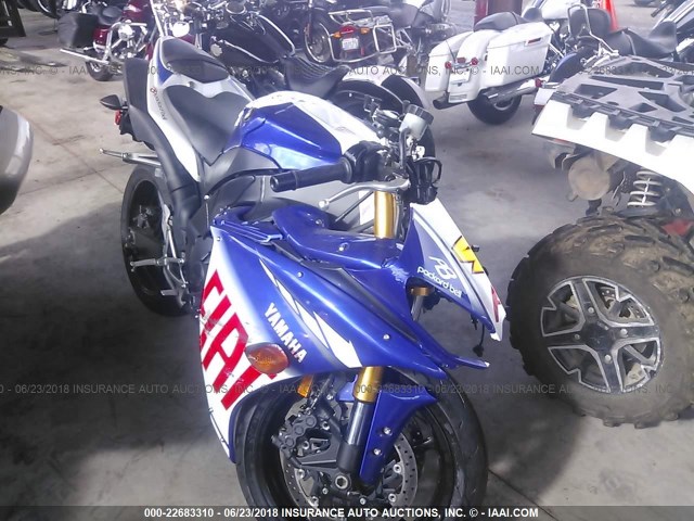 JYARN23E3AA007494 - 2010 YAMAHA YZFR1 BLUE photo 1