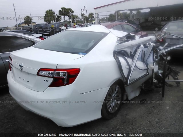 4T1BF1FK1EU417628 - 2014 TOYOTA CAMRY L/SE/LE/XLE Ağ foto 4