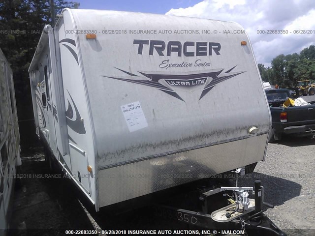 5ZT2TRSB6BB500866 - 2011 FOREST RIVER TRACER 26BHS  CREAM photo 10