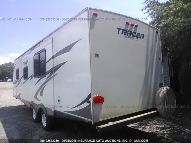 5ZT2TRSB6BB500866 - 2011 FOREST RIVER TRACER 26BHS  Krem foto 3