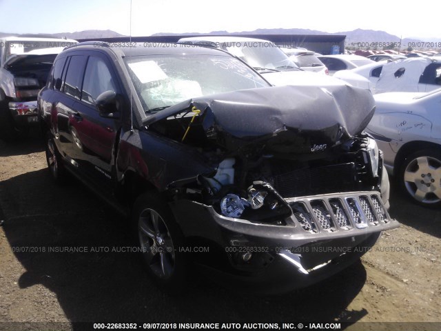 1C4NJDEB2GD747185 - 2016 JEEP COMPASS LATITUDE 黑色 照片 1