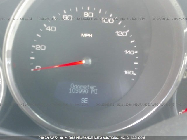 1G6DC5EY2B0151268 - 2011 CADILLAC CTS BLACK photo 7