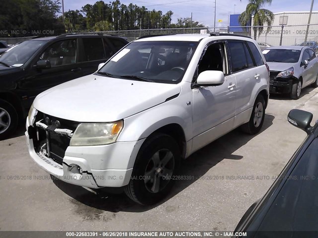 JS3TE944574201428 - 2007 SUZUKI GRAND VITARA XSPORT WHITE photo 2