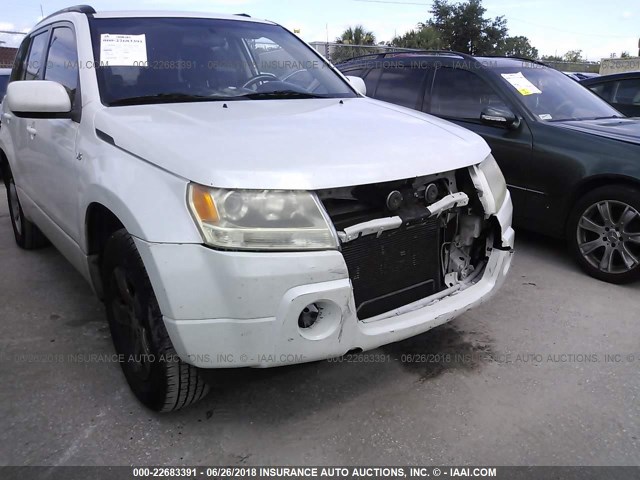 JS3TE944574201428 - 2007 SUZUKI GRAND VITARA XSPORT WHITE photo 6