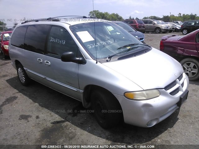 1B4GP44G0YB560106 - 2000 DODGE GRAND CARAVAN SE/SPORT SILVER photo 1