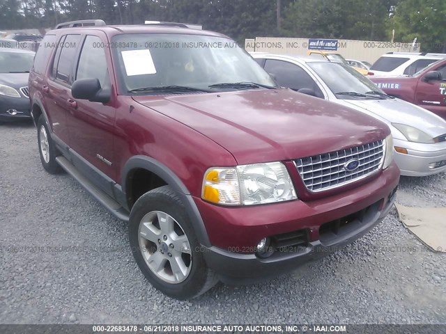 1FMZU63K04ZB14962 - 2004 FORD EXPLORER XLT/XLT SPORT/NBX MAROON photo 1
