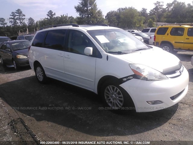 5TDDK4CC2AS029801 - 2010 TOYOTA SIENNA XLE/XLE LIMITED WHITE photo 1