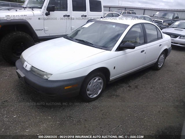 1G8ZF5288WZ181174 - 1998 SATURN SL WHITE photo 2