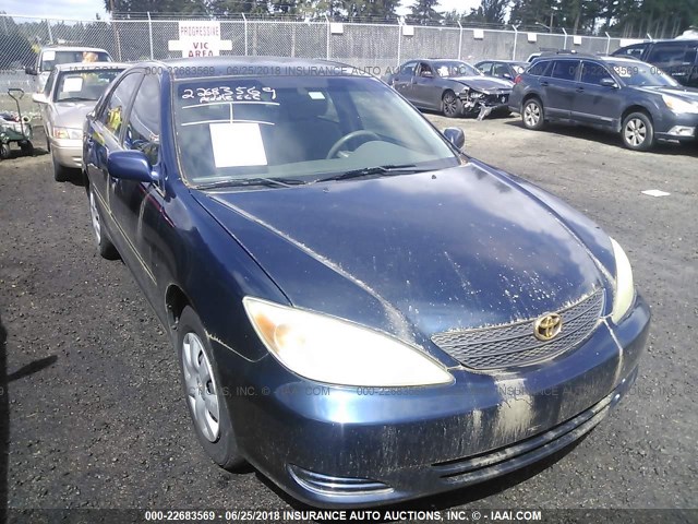 4T1BE32KX3U218577 - 2003 TOYOTA CAMRY LE/XLE/SE 蓝色 照片 6