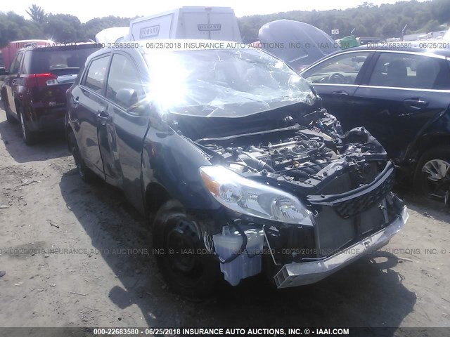 2T1KU4EEXAC471668 - 2010 TOYOTA COROLLA MATRIX  GRAY photo 1
