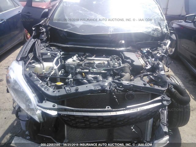 2T1KU4EEXAC471668 - 2010 TOYOTA COROLLA MATRIX  GRAY photo 10