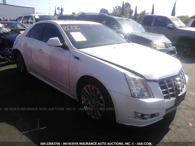 1G6DK5E35C0104356 - 2012 CADILLAC CTS PERFORMANCE COLLECTION WHITE photo 1