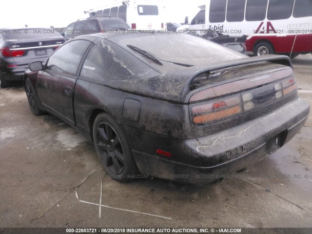 JN1RZ26H6PX537806 - 1993 NISSAN 300ZX 2+2 BLACK photo 3