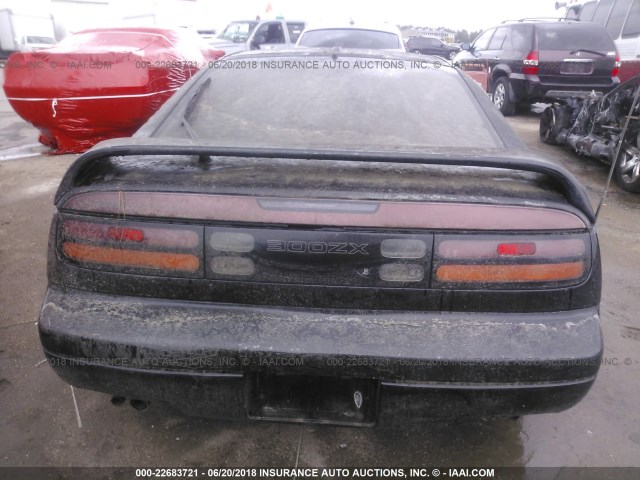 JN1RZ26H6PX537806 - 1993 NISSAN 300ZX 2+2 BLACK photo 6