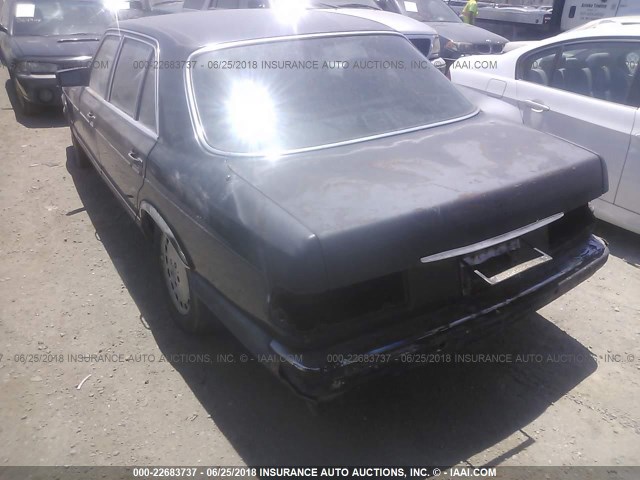 WDBCA39E4LA504624 - 1990 MERCEDES-BENZ 560 SEL BLACK photo 3