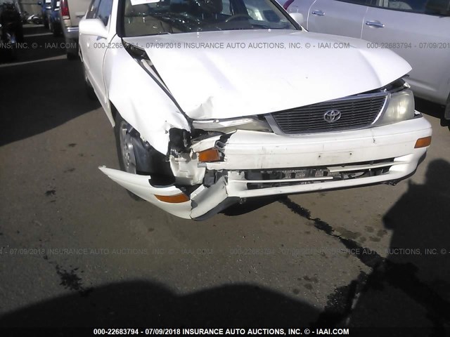 4T1BF12B6VU163632 - 1997 TOYOTA AVALON XL/XLS WHITE photo 6