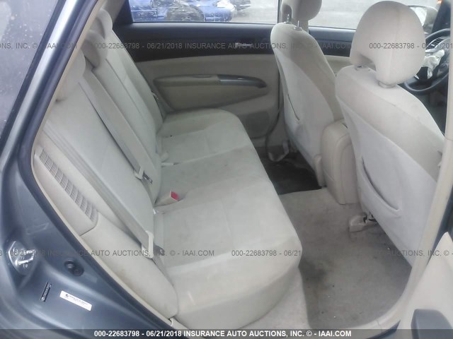 JTDKB20U453094553 - 2005 TOYOTA PRIUS TEAL photo 8