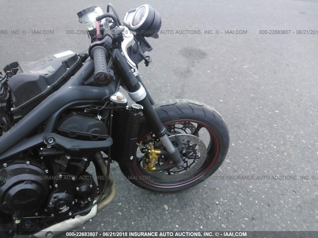 SMTL03NE3ET616317 - 2014 TRIUMPH MOTORCYCLE STREET TRIPLE R BLACK photo 5