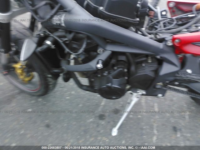 SMTL03NE3ET616317 - 2014 TRIUMPH MOTORCYCLE STREET TRIPLE R BLACK photo 9