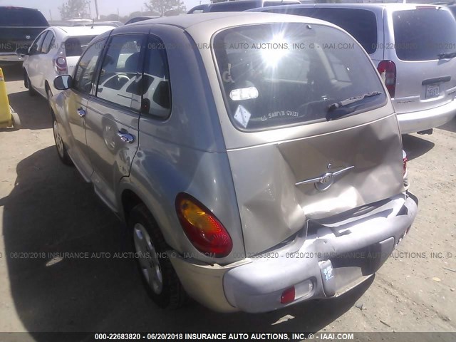 3C4FY48B43T512156 - 2003 CHRYSLER PT CRUISER CLASSIC GOLD photo 3