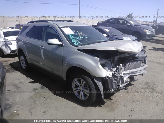 2GNALBEK3F1145068 - 2015 CHEVROLET EQUINOX LT TAN photo 1