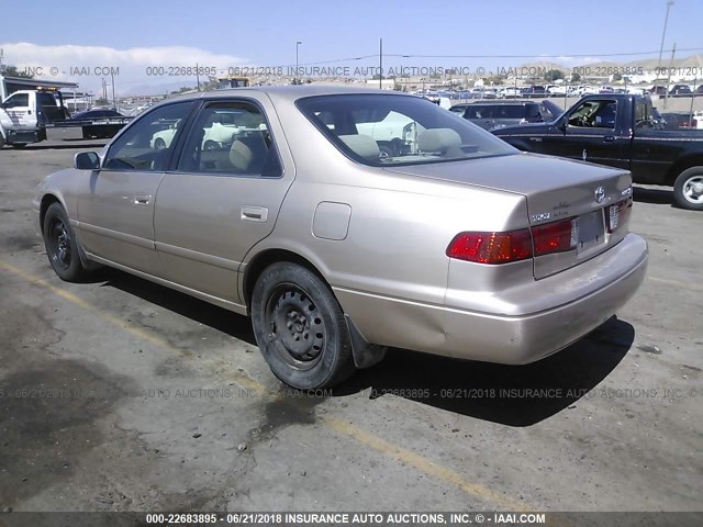 JT2BG22K7Y0432510 - 2000 TOYOTA CAMRY CE/LE/XLE ოქროსფერი ფოტო 3