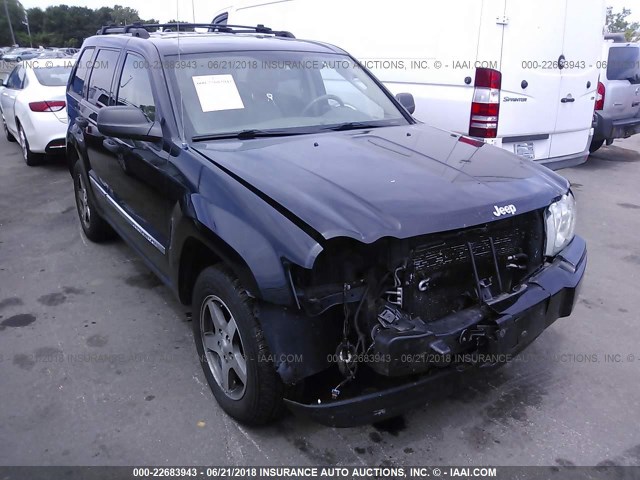 1J4HR48N75C649469 - 2005 JEEP GRAND CHEROKEE LAREDO/COLUMBIA/FREEDOM 黑色 照片 1