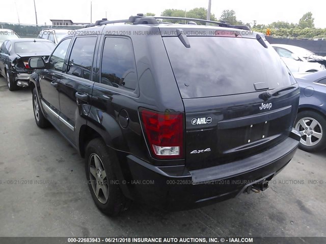 1J4HR48N75C649469 - 2005 JEEP GRAND CHEROKEE LAREDO/COLUMBIA/FREEDOM 黑色 照片 3