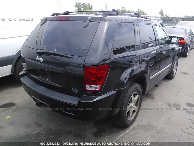 1J4HR48N75C649469 - 2005 JEEP GRAND CHEROKEE LAREDO/COLUMBIA/FREEDOM 黑色 照片 4