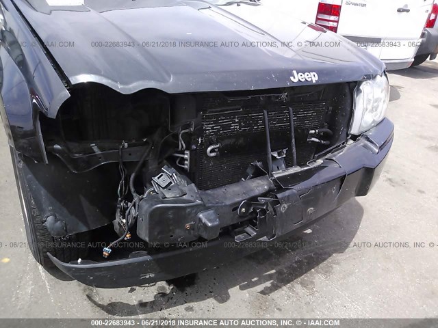 1J4HR48N75C649469 - 2005 JEEP GRAND CHEROKEE LAREDO/COLUMBIA/FREEDOM 黑色 照片 6