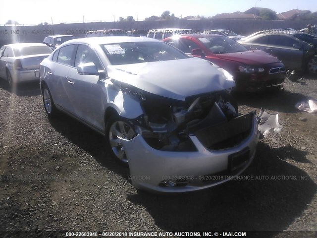 1G4GF5E3XCF364890 - 2012 BUICK LACROSSE PREMIUM SILVER photo 1