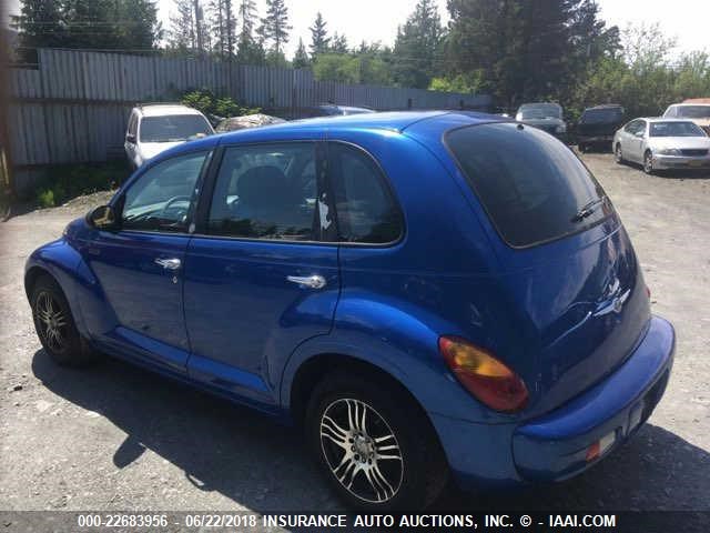 3C4FY48B95T569164 - 2005 CHRYSLER PT CRUISER BLUE photo 3