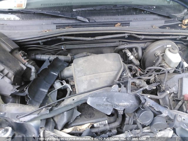 5TETX22N26Z250880 - 2006 TOYOTA TACOMA ACCESS CAB Marineblau Foto 10