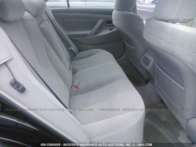 4T1BF3EK4AU536152 - 2010 TOYOTA CAMRY SE/LE/XLE BLACK photo 8