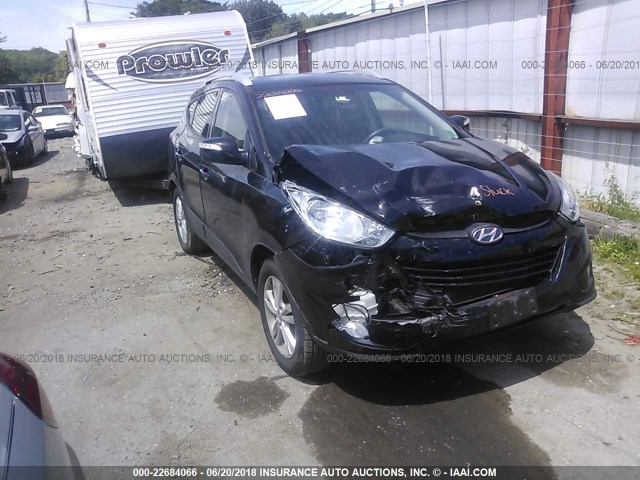 KM8JUCAC9DU729840 - 2013 HYUNDAI TUCSON GLS/LIMITED BLACK photo 1