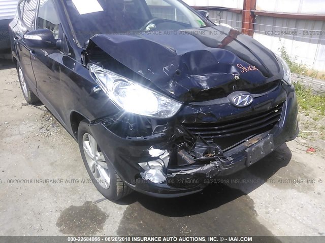 KM8JUCAC9DU729840 - 2013 HYUNDAI TUCSON GLS/LIMITED BLACK photo 6