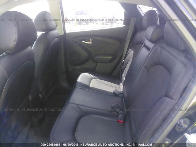 KM8JUCAC9DU729840 - 2013 HYUNDAI TUCSON GLS/LIMITED BLACK photo 8