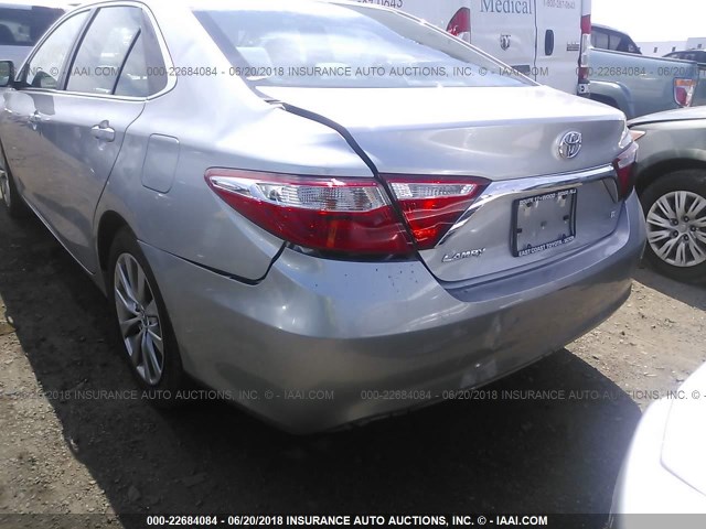 4T1BF1FK8FU976627 - 2015 TOYOTA CAMRY LE/XLE/SE/XSE SILVER photo 6
