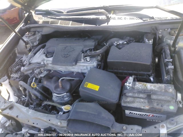 4T1BF1FK7CU551556 - 2012 TOYOTA CAMRY SE/LE/XLE 绿色 照片 10