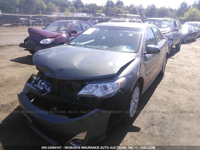 4T1BF1FK7CU551556 - 2012 TOYOTA CAMRY SE/LE/XLE 绿色 照片 2