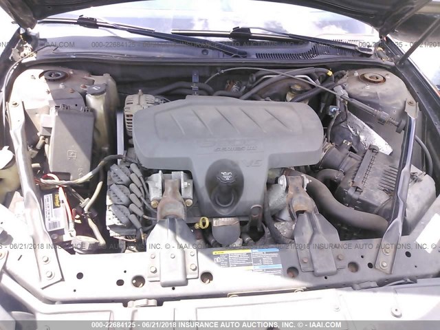 2G2WP552971120198 - 2007 PONTIAC GRAND PRIX BLACK photo 10