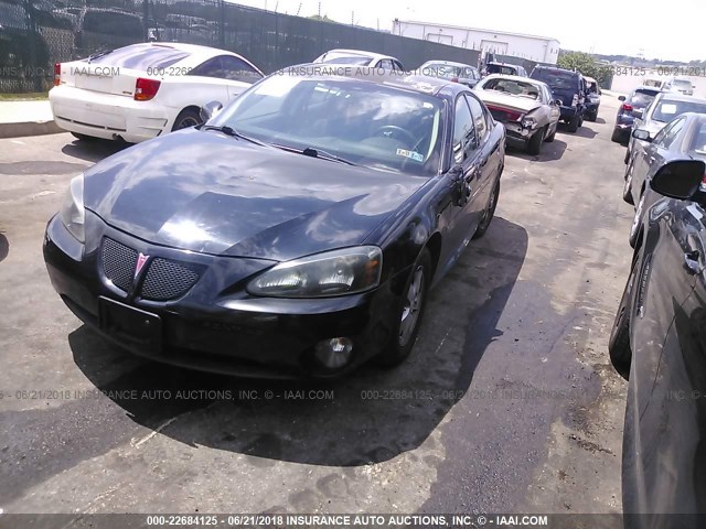 2G2WP552971120198 - 2007 PONTIAC GRAND PRIX BLACK photo 2