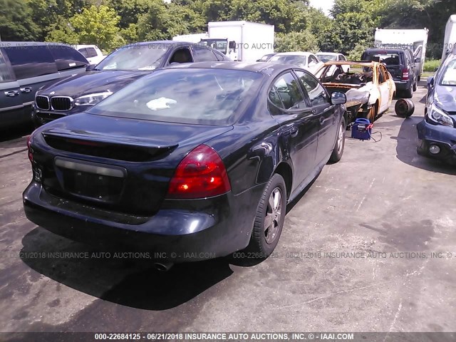 2G2WP552971120198 - 2007 PONTIAC GRAND PRIX BLACK photo 4