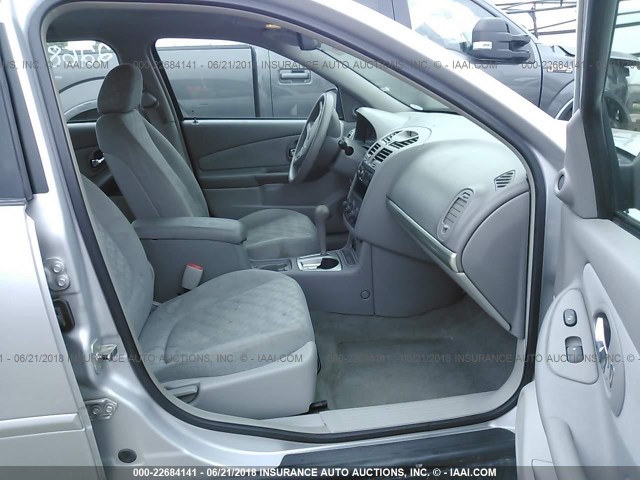 1G1ZT52814F107326 - 2004 CHEVROLET MALIBU LS SILVER photo 5