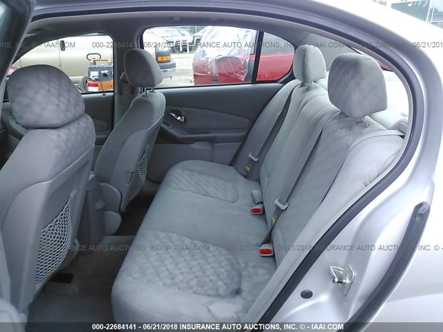 1G1ZT52814F107326 - 2004 CHEVROLET MALIBU LS SILVER photo 8